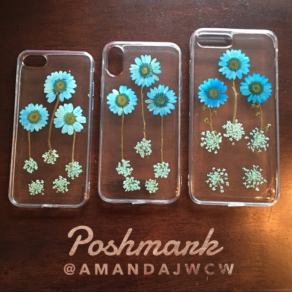 Hand Pressed Real Floral iPhone Case - Picture 5 of 6